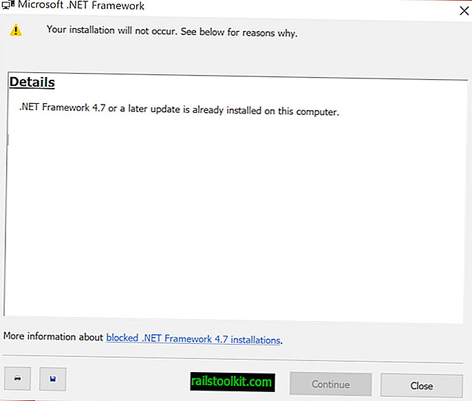 NET Framework 4.7 Bezsaistes un tiešsaistes instalētājs