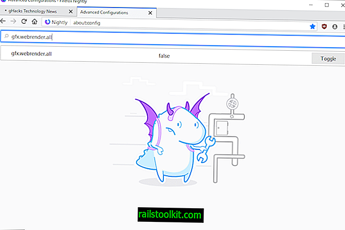 Firefox WebRender Rollout започва с пускането на Firefox 67