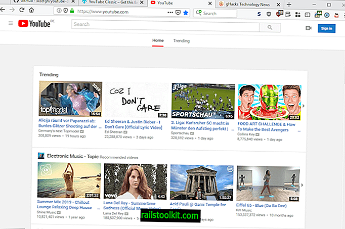 Atkurkite „YouTube“ klasikinę išvaizdą „Firefox“ ir „Chrome“
