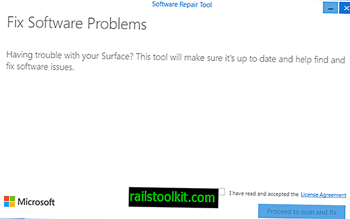 Инструмент за ремонт на софтуер на Microsoft за Windows 10
