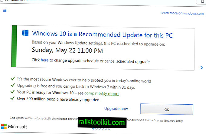 Kontroller bedre din Windows 7-pc for at få Windows 10 (GWX) -spor