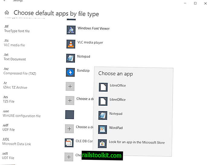 Microsoft kinnitab failide assotsieerimise vea Windows 10 versioonis 1803